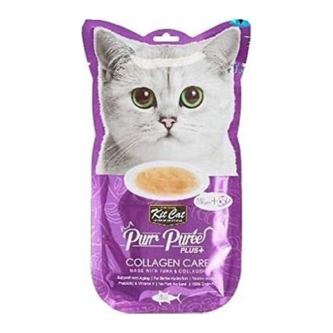 Kit Cat Purr Purée Plus+ Collagen Care 60g – Tuna