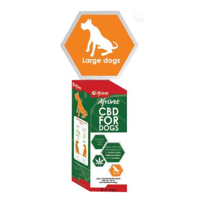Afrivet CBD for Dogs 30ml – Large dogs