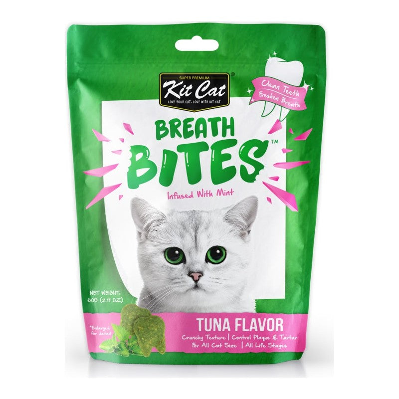 Kit Cat Breath Bites Cat Treats 60g – Tuna