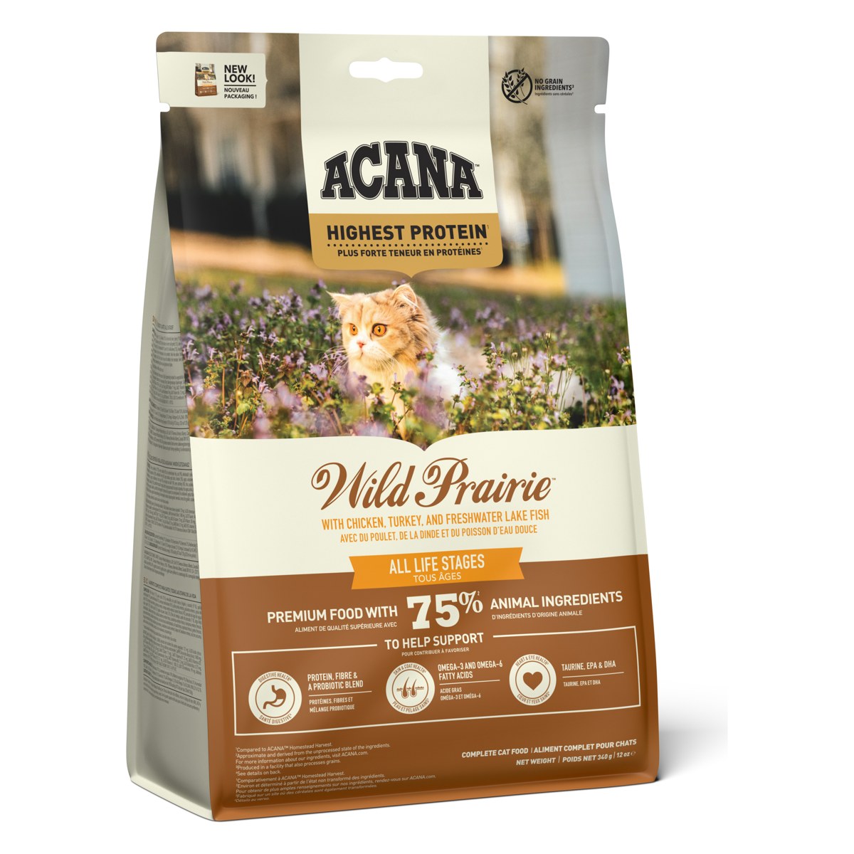 Acana Highest Protein Cat Wild Prairie 340g