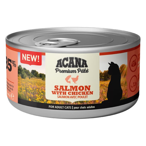 Acana Premium Pâté Salmon with Chicken in Bone Broth (Wet) 85g