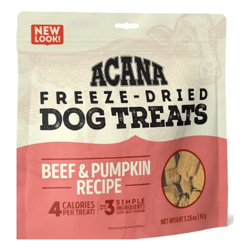 Acana Beef & Pumpkin Freeze-Dried Dog Treats 35g