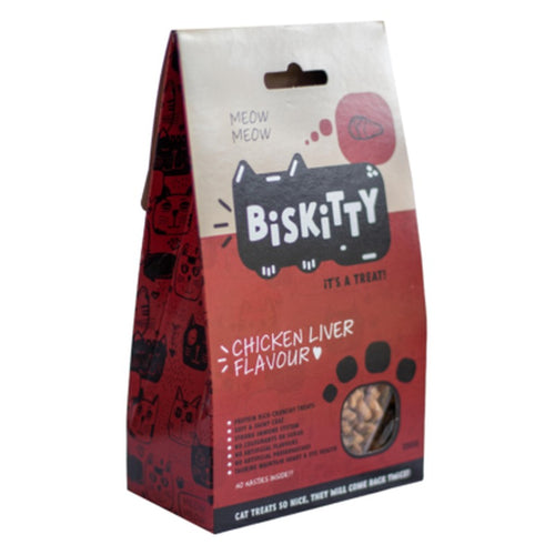 BisKitty Chicken Liver Cat Treats 200g
