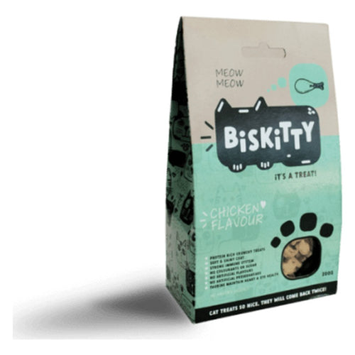 BisKitty Chicken Cat Treats 200g