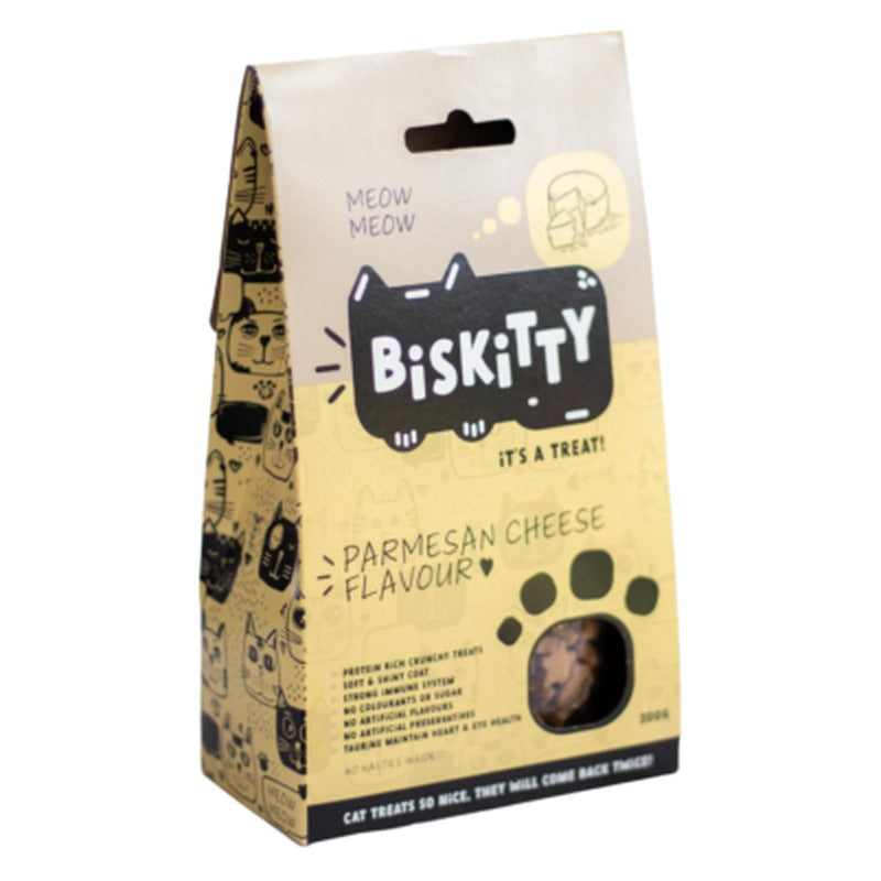 BisKitty Parmesan Cheese Cat Treats 200g