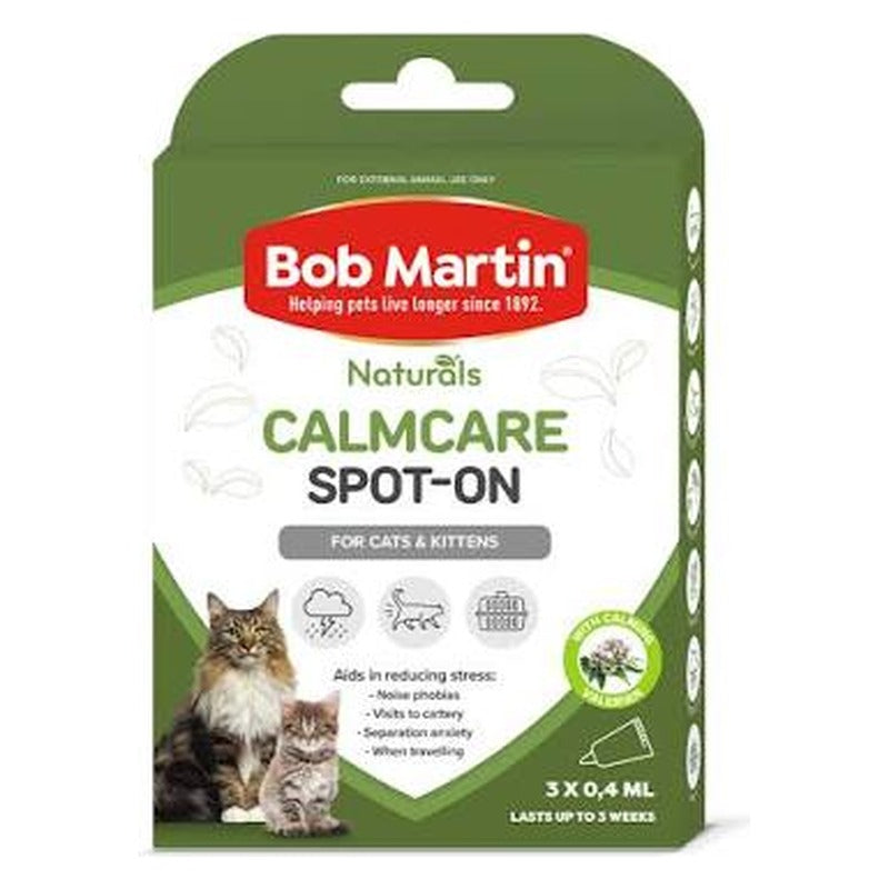 Bob Martin Naturals CalmCare Cat Spot-on 3x0.4ML