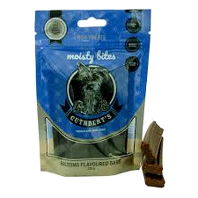 CUTHBERTS Treats S/Moist Biltong Bars 120g pouch