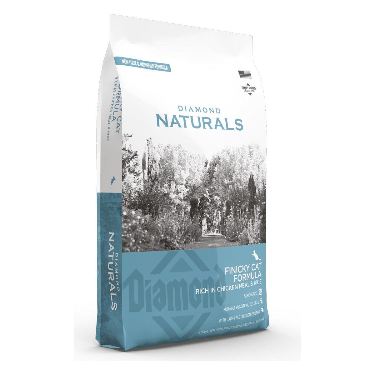 Diamond Naturals Finicky Cat Formula Chicken Meal & Rice 1kg