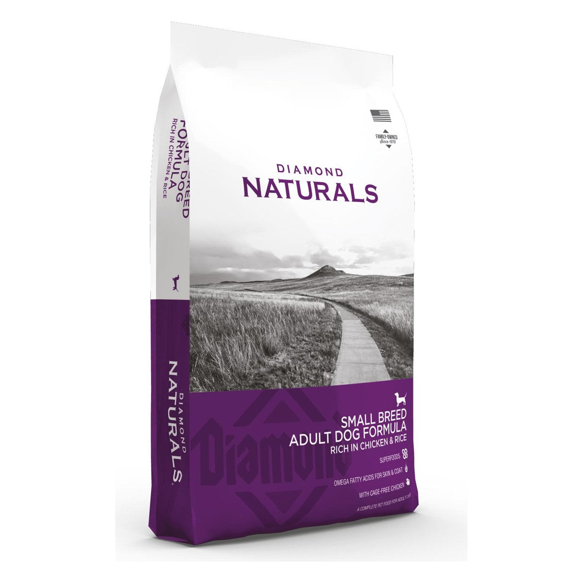 Diamond Naturals Small Breed Adult Dog Formula Chicken & Rice 2kg