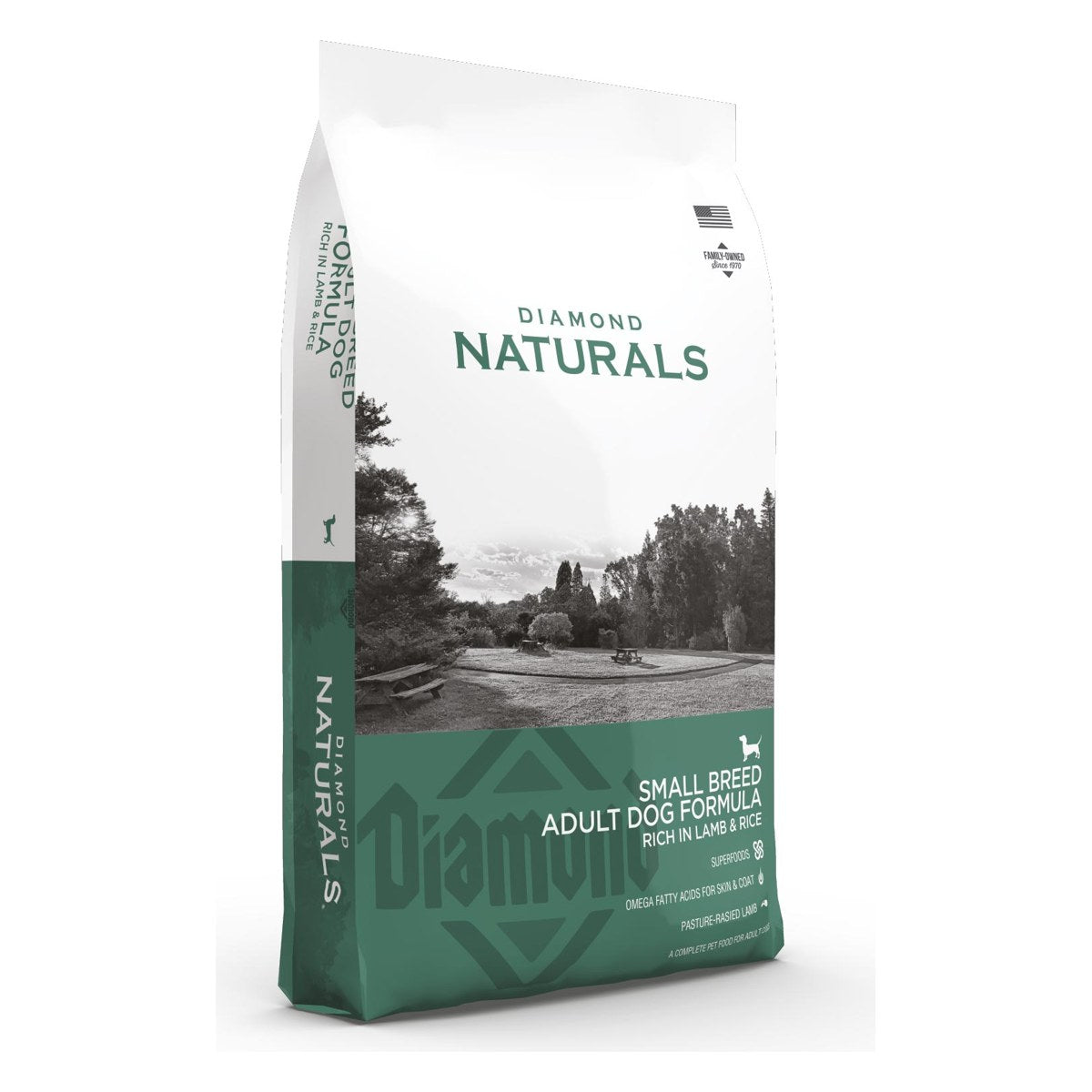 Diamond Naturals Small Breed Adult Dog Formula Lamb & Rice 2kg