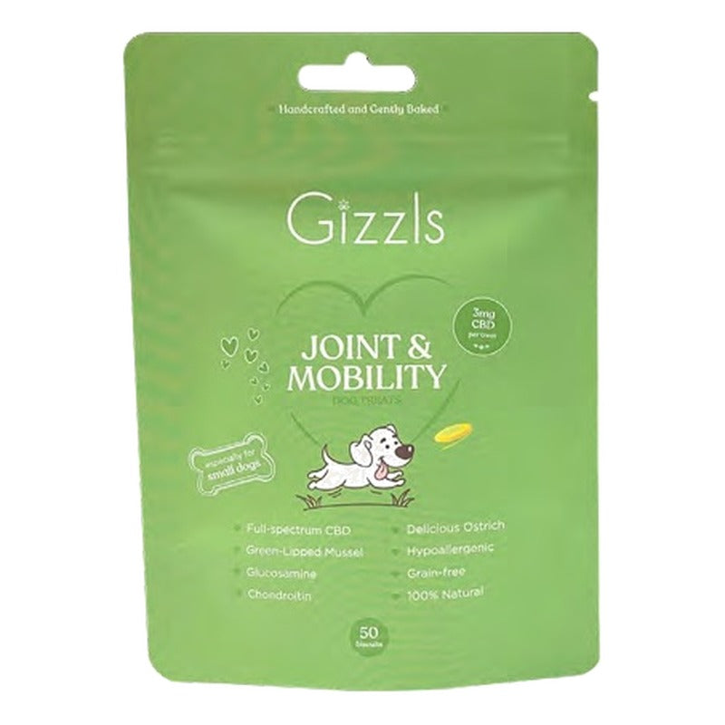 Gizzls Joint & Mobility CBD Treats 50g Small Dog