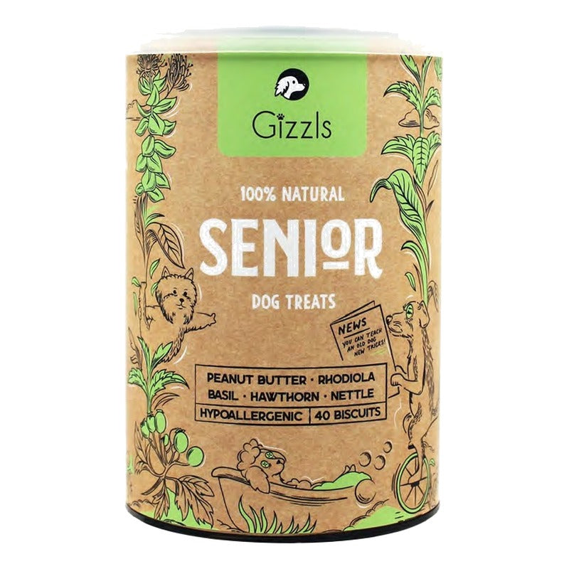 Gizzls Senior Dog Biscuits 180g