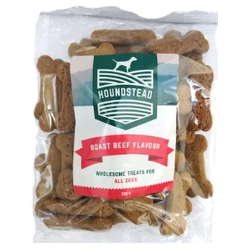Houndstead Biscuit Roast Beef 500g Bag