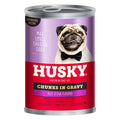 Husky Chunks in Gravy Steak 385g can