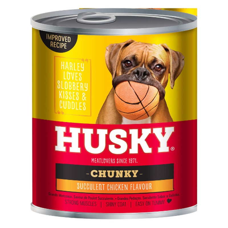 Husky Chunky Chk 775g can