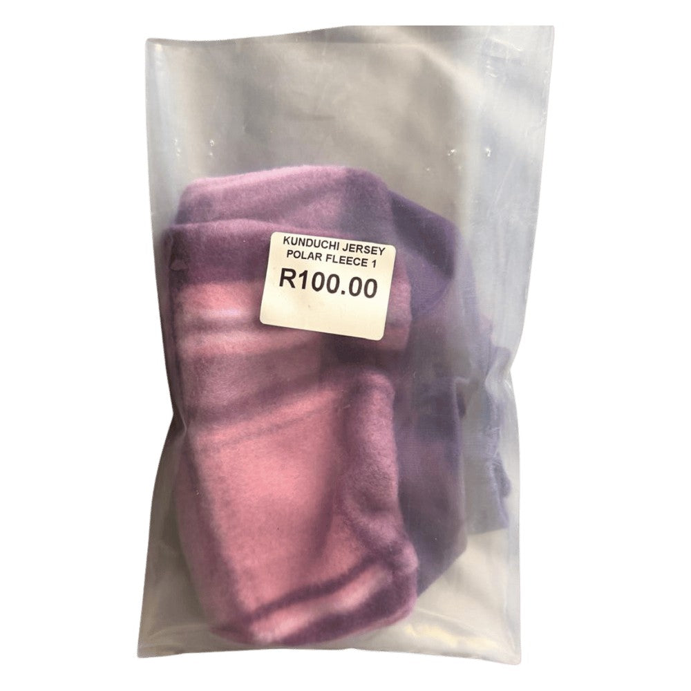 Kunduchi Polar Fleece Dog Jersey Size 1 Purple check