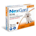 NexGard (2-4kg) Sml (Orange) 3' Sgl