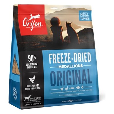 Orijen Original Dog Freeze-Dried Medallions 170g