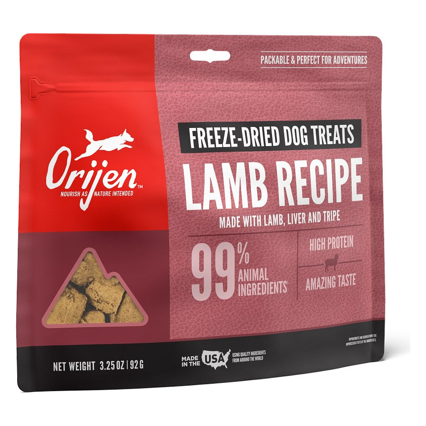 Orijen Lamb Recipe Freeze-Dried Dog Treats 92g