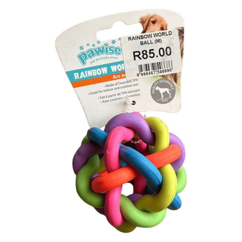 Pawise Rainbow World Ball Medium
