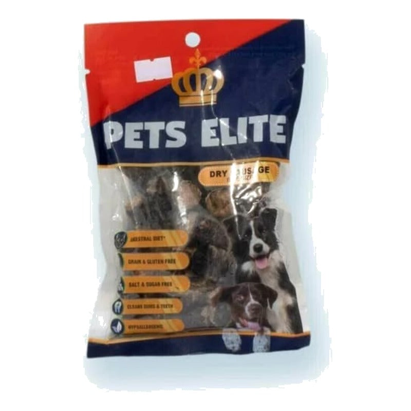 Pets Elite Treat Sausage Bite Size 90g