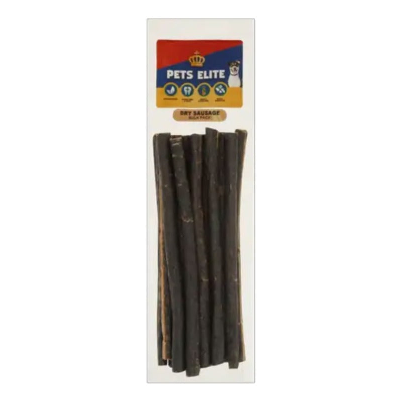 Pets Elite Treat Dry Sausage 400g Bulk