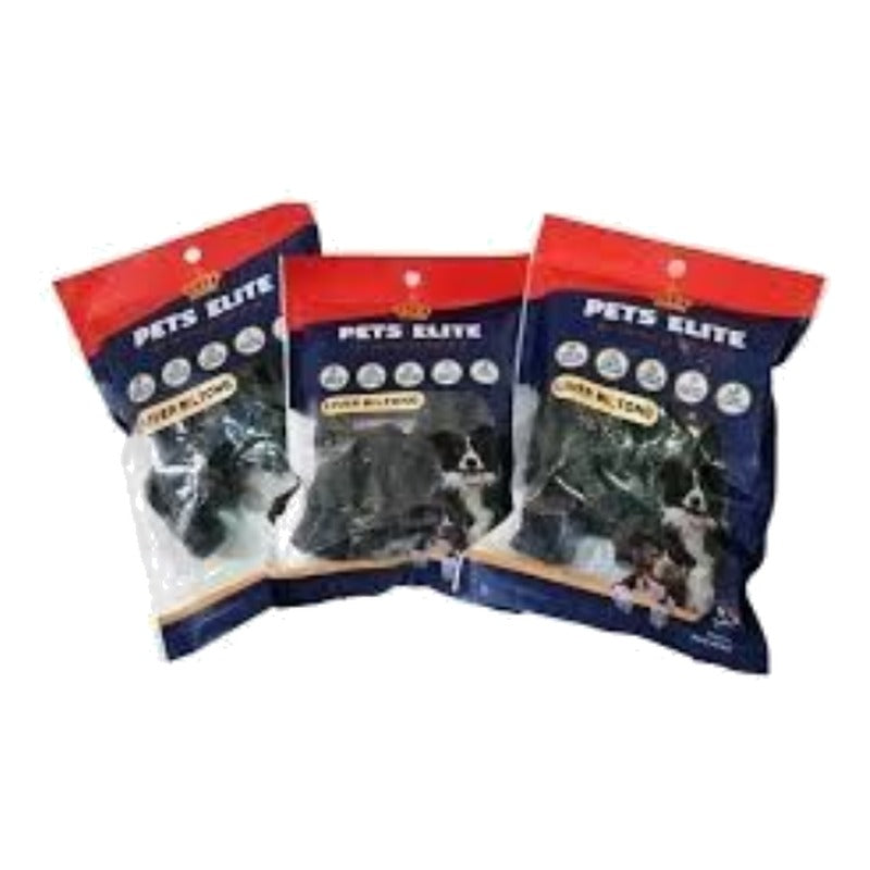Pets Elite Treat Mini Liver Biltong Pack