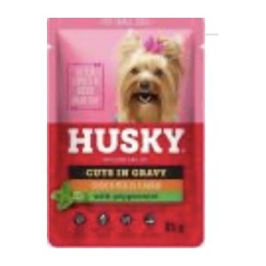 Husky Chicken Medley 85g Pouch