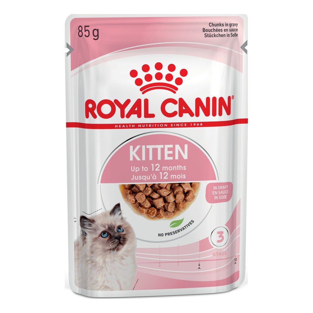 Royal Canin Kitten Instinctive in Gravy (Wet) 12x85g