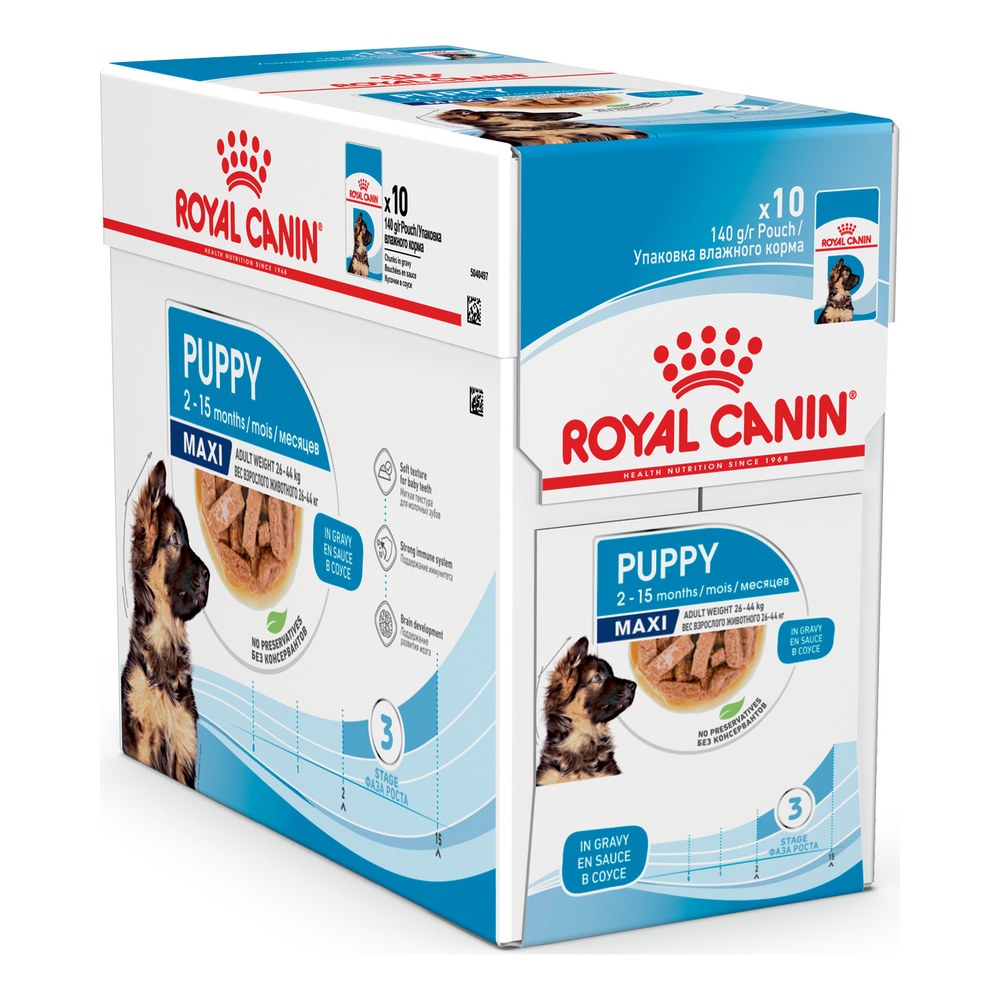 Royal Canin Maxi Puppy (Wet) 10x140g