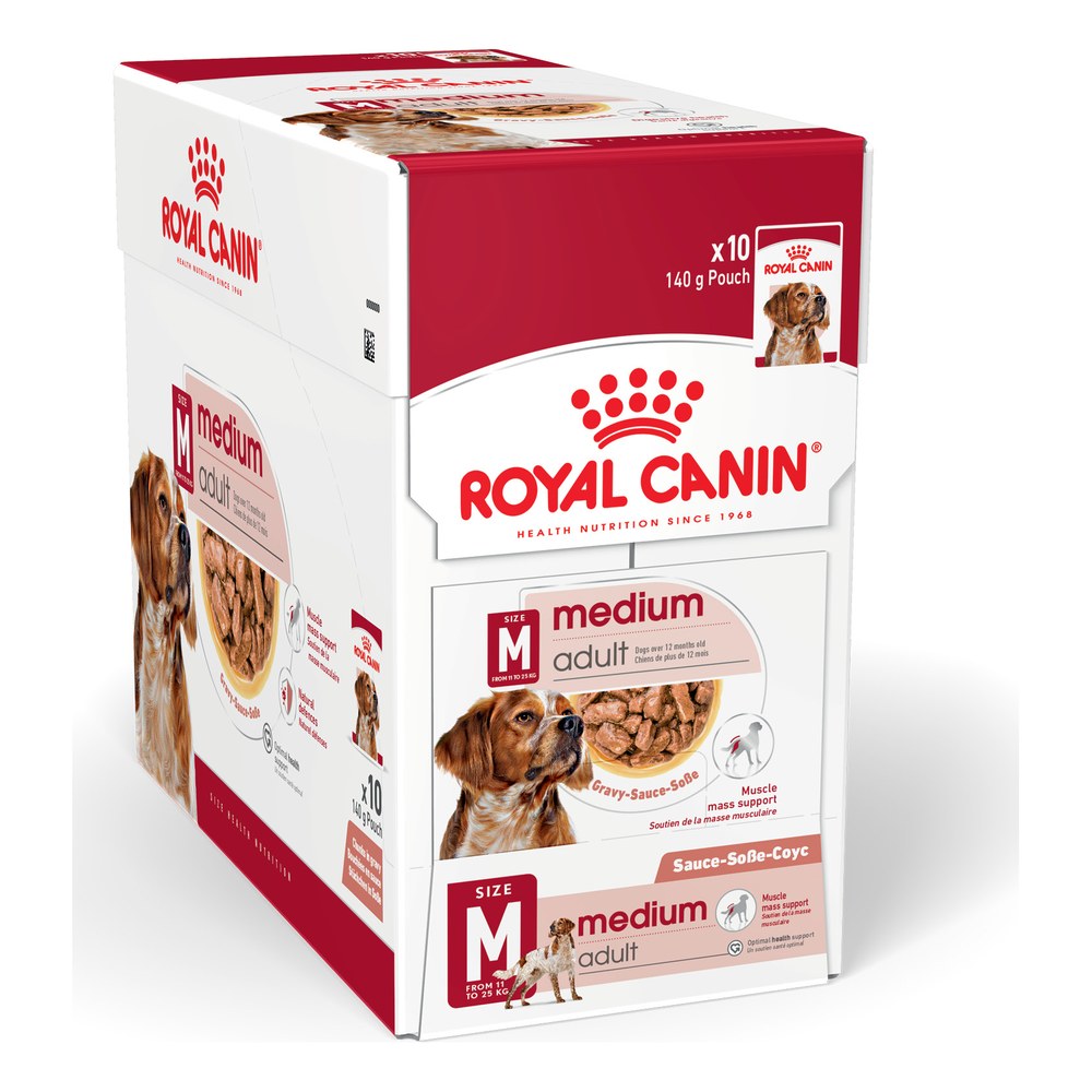 Royal Canin Medium Adult (Wet) 10x140g