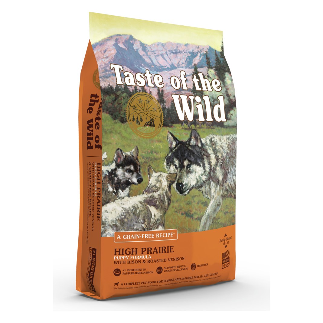 Taste of the Wild Canine High Prairie Puppy with Bison & Roasted Venison 2kg