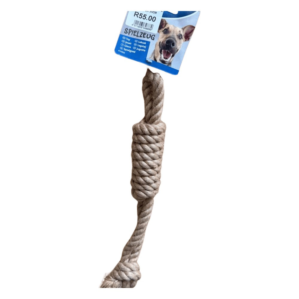 Trixie Playing Rope with Stick 35cm