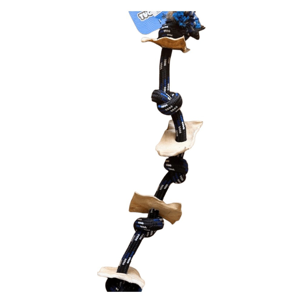 Tuggers Rope Bone with Hide