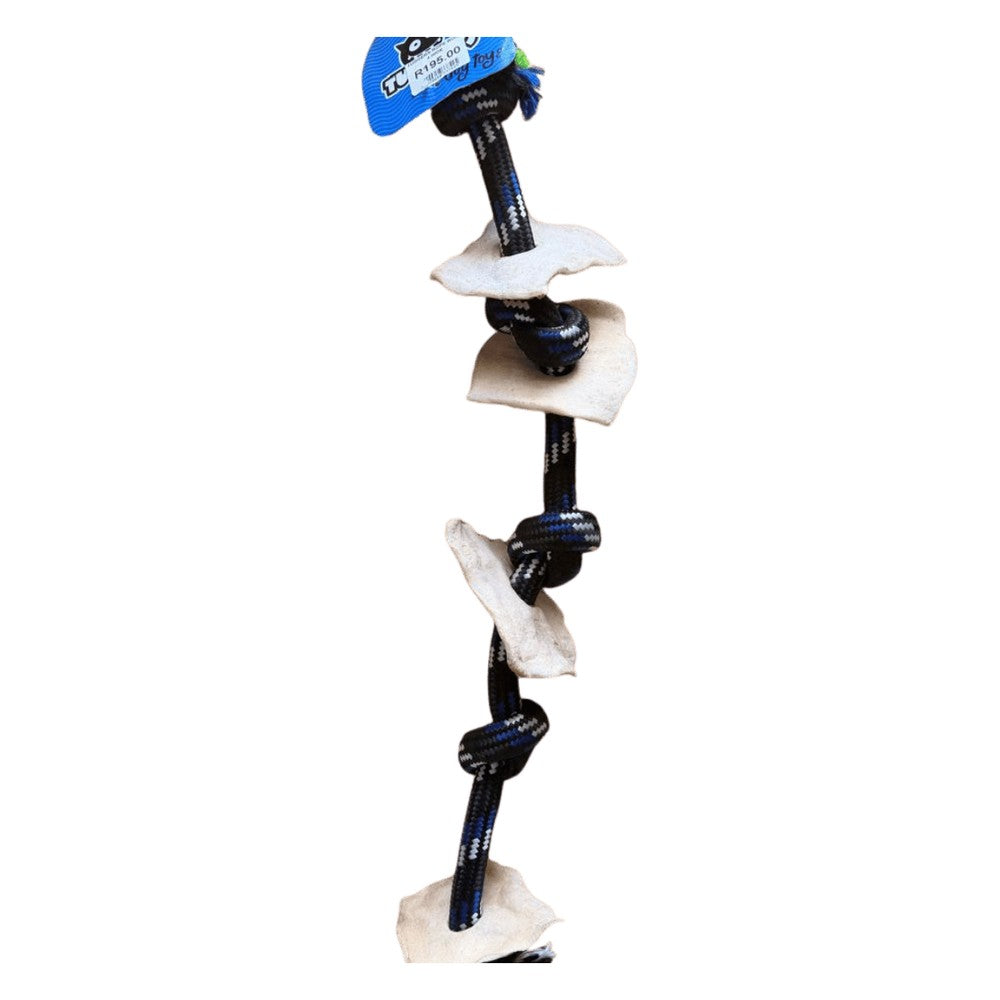 Tuggers Rope Bone with Hide