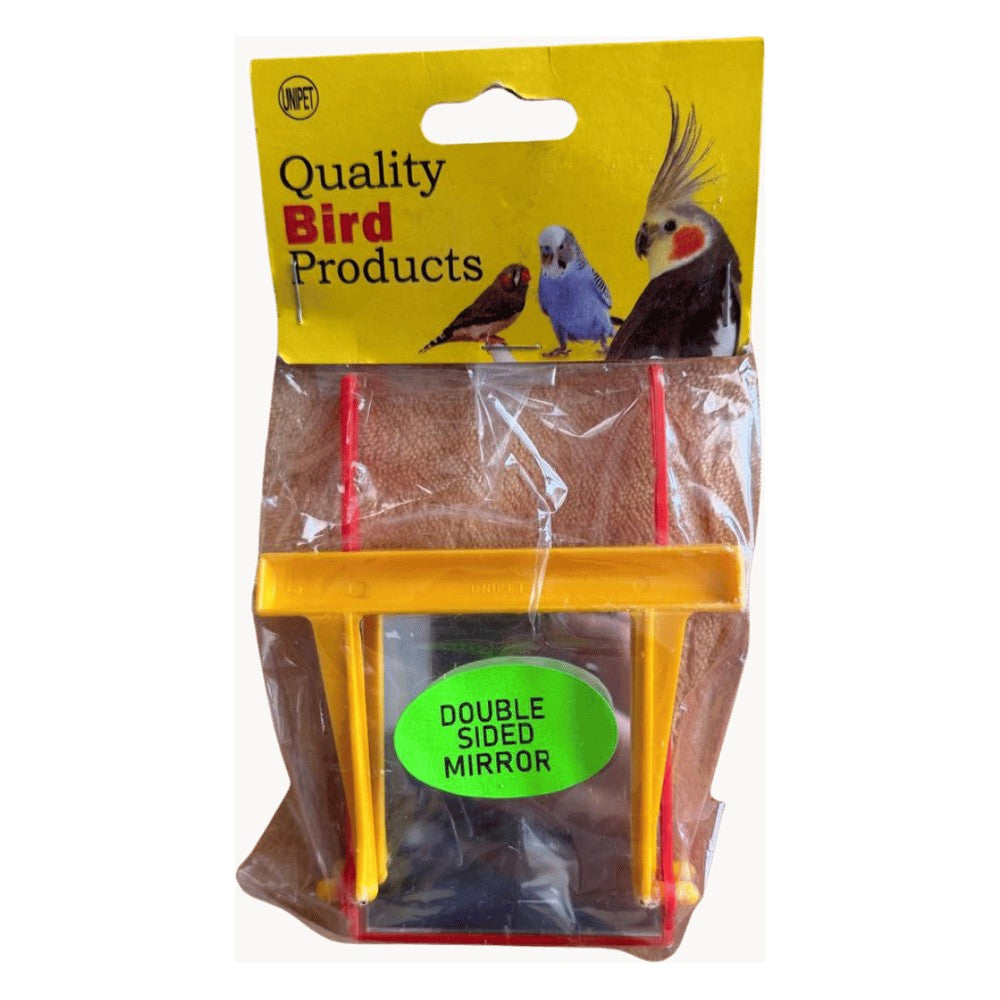 Unipet Double Sided Bird Mirror