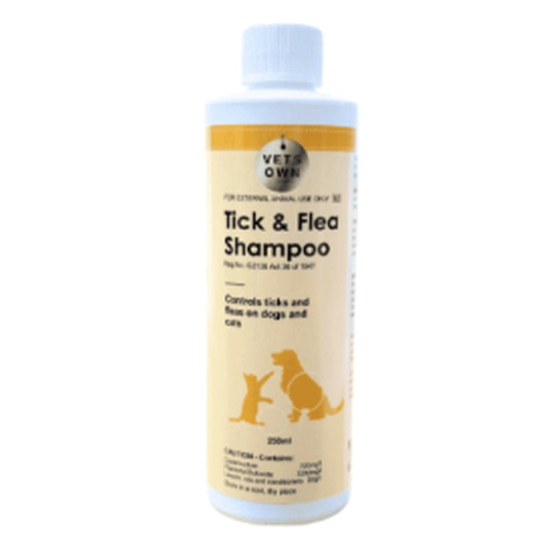 Vets Own Tick & Flea Shampoo 250ml